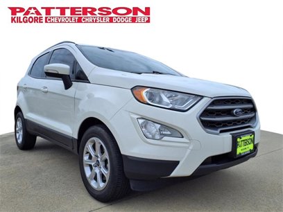 Used 2019 Ford EcoSport SE