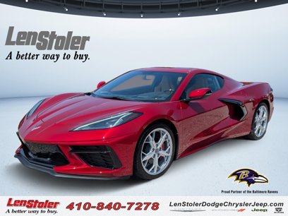 Used 2023 Chevrolet Corvette Stingray Preferred Cpe w/ Chrome Exterior Badge Package