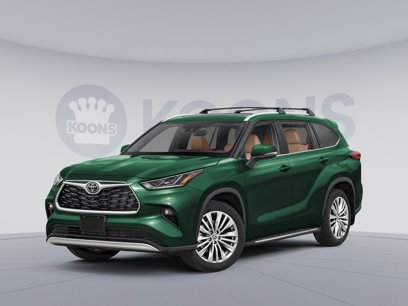 New 2025 Toyota Highlander Platinum