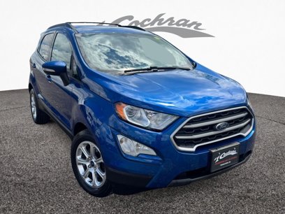 Used 2020 Ford EcoSport SE w/ SE Convenience Package