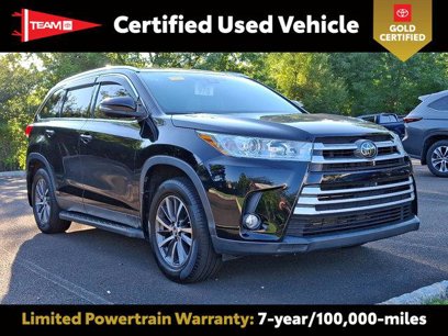 Certified 2019 Toyota Highlander SE