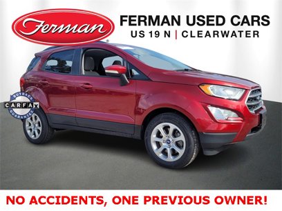 Certified 2021 Ford EcoSport SE
