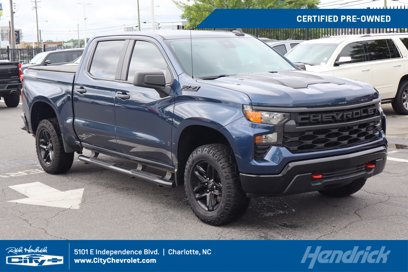 Certified 2023 Chevrolet Silverado 1500 Custom Trail Boss w/ LPO, Dark Essentials Package