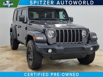Certified 2024 Jeep Wrangler Unlimited Sport