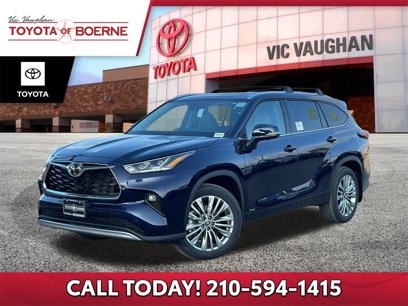 New 2025 Toyota Highlander Platinum