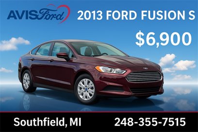 Used 2013 Ford Fusion S