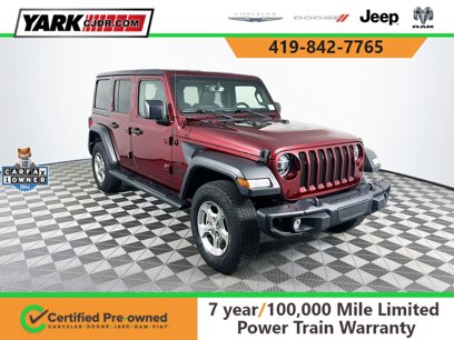 Certified 2021 Jeep Wrangler Unlimited Sport