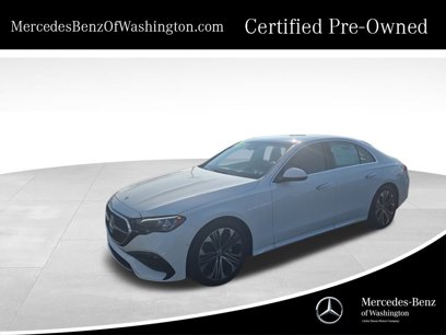 Certified 2025 Mercedes-Benz E 350 4MATIC Sedan