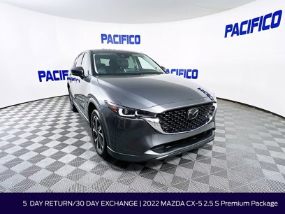Used 2022 MAZDA CX-5 AWD 2.5 S w/ Premium Package