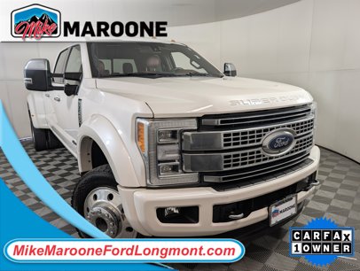 Certified 2019 Ford F450 Platinum w/ Platinum Ultimate Package