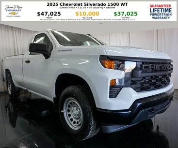 New 2025 Chevrolet Silverado 1500 W/T w/ WT Value Package
