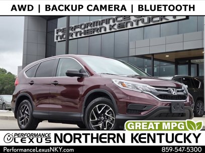 Used 2016 Honda CR-V SE