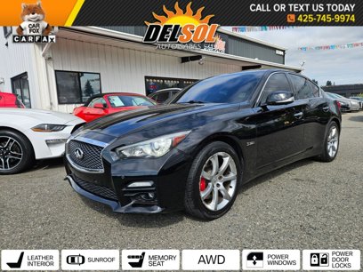 Used 2017 INFINITI Q50 Red Sport 400