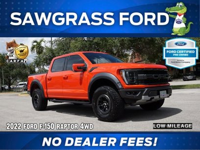 Certified 2022 Ford F150 Raptor w/ Equipment Group 801A High