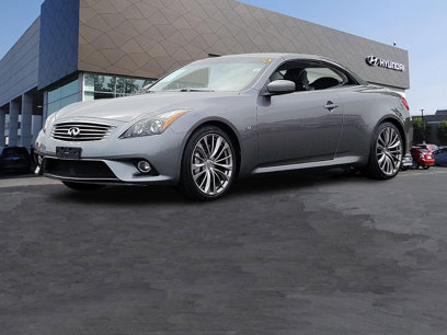 Used 2015 INFINITI Q60 Convertible w/ Sport Package