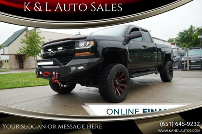 Used 2018 Chevrolet Silverado 1500 4x4 Double Cab