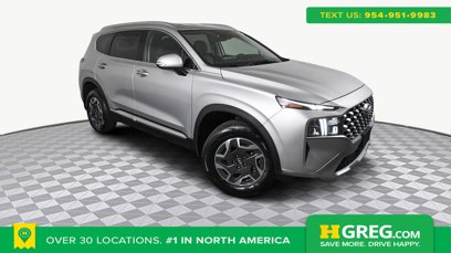 Used 2022 Hyundai Santa Fe Blue
