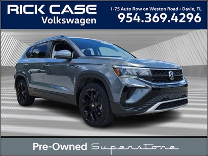 Certified 2023 Volkswagen Taos SE w/ Black Wheel Package