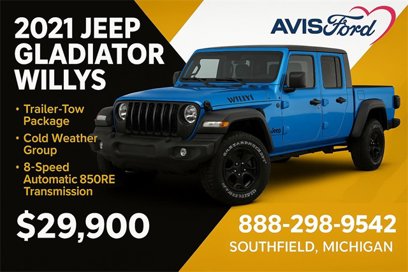 Used 2021 Jeep Gladiator Willys