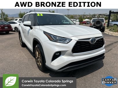 Used 2022 Toyota Highlander Bronze Edition