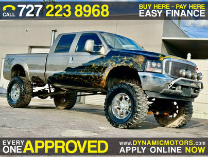 Used 2002 Ford F350 4x4 Crew Cab Super Duty