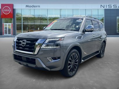 Certified 2024 Nissan Armada Platinum w/ Captain's Chairs Package