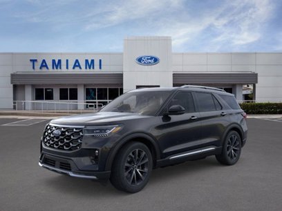 New 2025 Ford Explorer Platinum