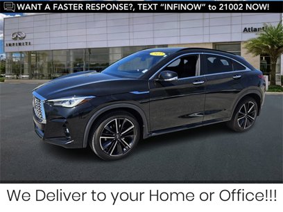 Certified 2022 INFINITI QX55 Luxe w/ Cargo Package