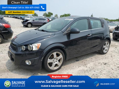 Used 2015 Chevrolet Sonic LTZ