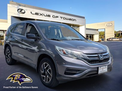 Used 2016 Honda CR-V SE