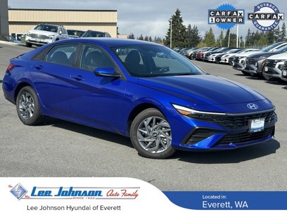 Certified 2024 Hyundai Elantra Blue
