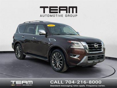 Used 2022 Nissan Armada Platinum w/ Captain's Chairs Package