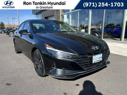 Used 2021 Hyundai Elantra Blue
