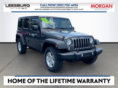 Used 2017 Jeep Wrangler Unlimited Sport w/ Quick Order Package 23S