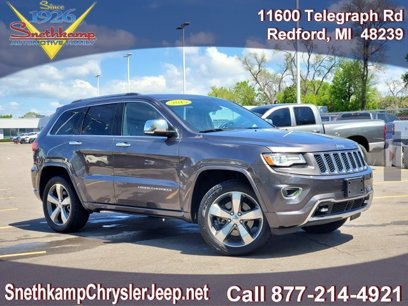 Certified 2015 Jeep Grand Cherokee Overland w/ Advanced Technology Group