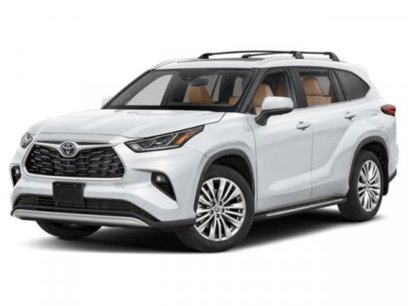 New 2025 Toyota Highlander Platinum