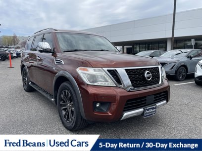 Used 2017 Nissan Armada Platinum w/ Captain Seat Package