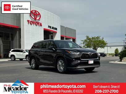 Certified 2022 Toyota Highlander Platinum