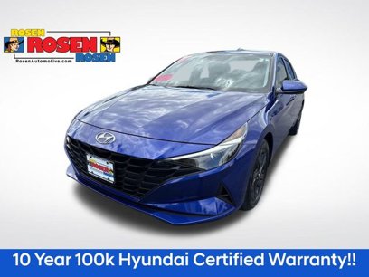 Certified 2023 Hyundai Elantra Blue
