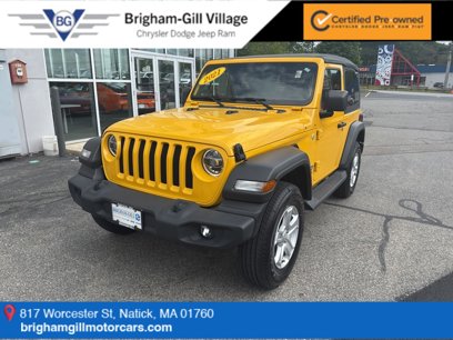 Certified 2021 Jeep Wrangler Sport S