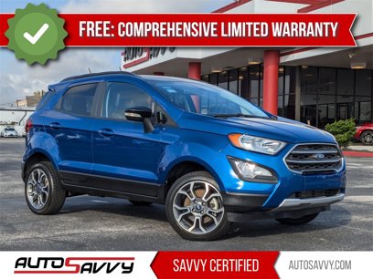 Used 2020 Ford EcoSport SES w/ SES Black Appearance Package
