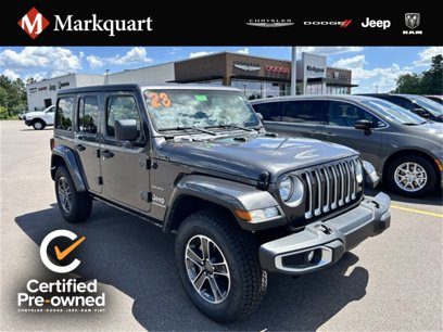 Certified 2023 Jeep Wrangler Sahara
