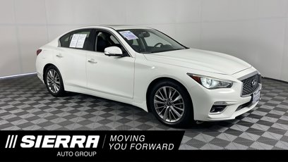 Used 2021 INFINITI Q50 Luxe