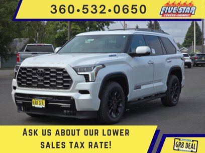 New 2025 Toyota Sequoia Platinum