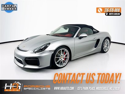 Used 2016 Porsche Boxster Spyder