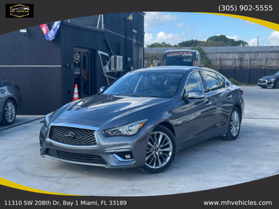 Used 2021 INFINITI Q50 Luxe