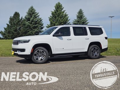 New 2025 Jeep Wagoneer 4WD w/ HD Trailer Tow Package
