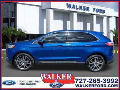 Certified 2022 Ford Edge Titanium w/ Class II Trailer Tow Package