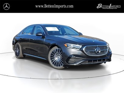 New 2025 Mercedes-Benz E 350 4MATIC Sedan