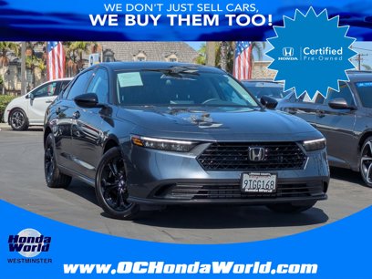 Certified 2025 Honda Accord SE